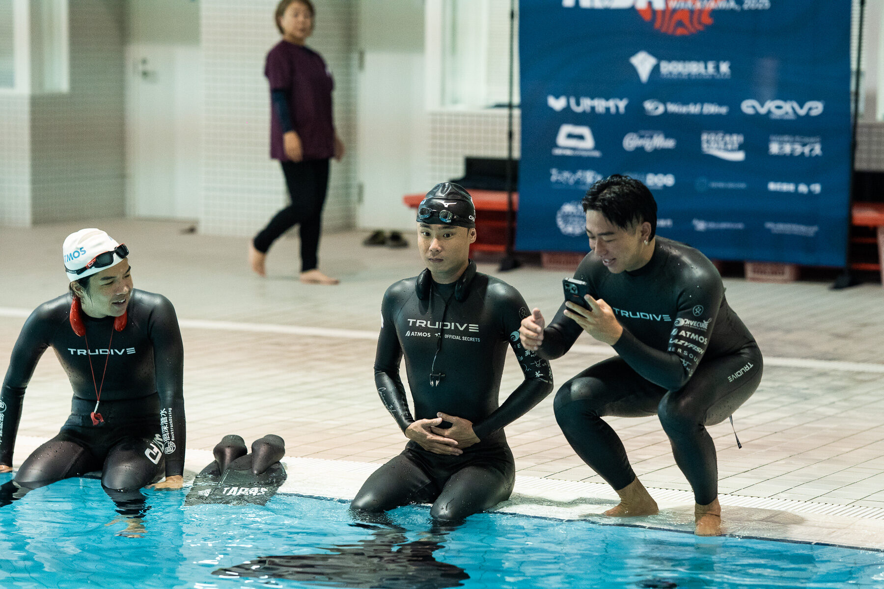 左起:潘明洲、詹凱翔、張逸先