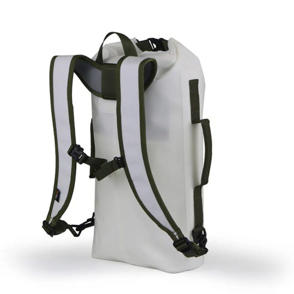 Zulupack INDY 20L 防水旅行背包TPU白色+綠色
