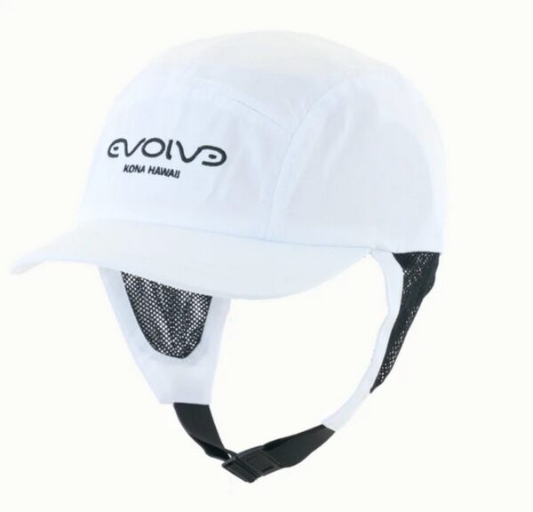 Evolve Aqua Cap 水域活動五片帽（潛水、衝浪） 白色