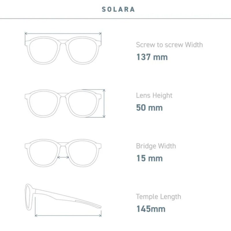 Eyeglad Solara 復古機能太陽眼鏡 | 偏光 (抗海水)