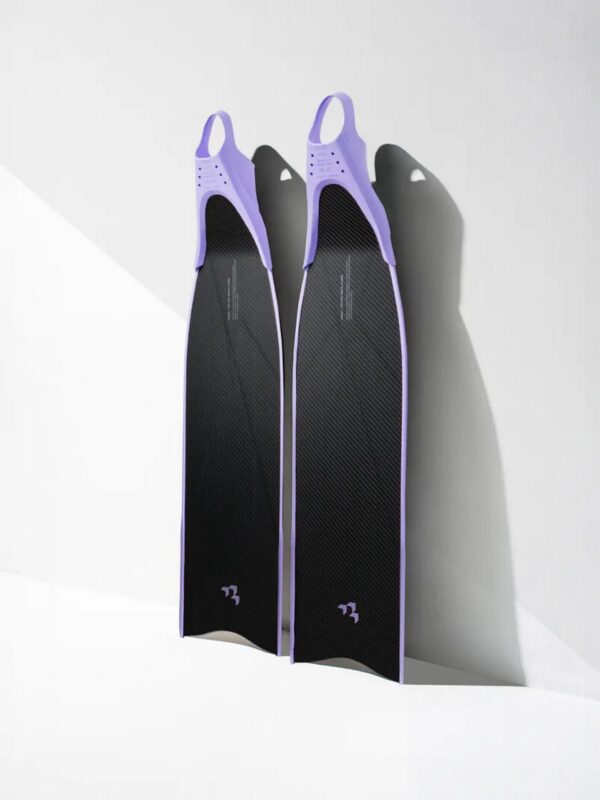 【OFFICIAL SECRETS】PIPER HP CHROME STELLAR PURPLE 碳纖維光鉻紫長蛙鞋（亮面）
