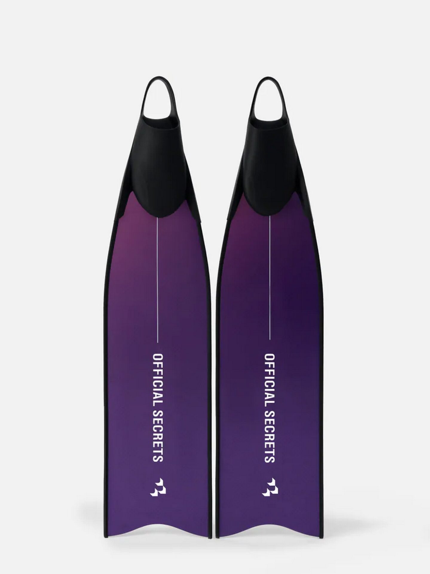 【OFFICIAL SECRETS】PIPER CHROME STELLAR PURPLE 碳纖維光鉻星耀紫長蛙鞋（亮面）