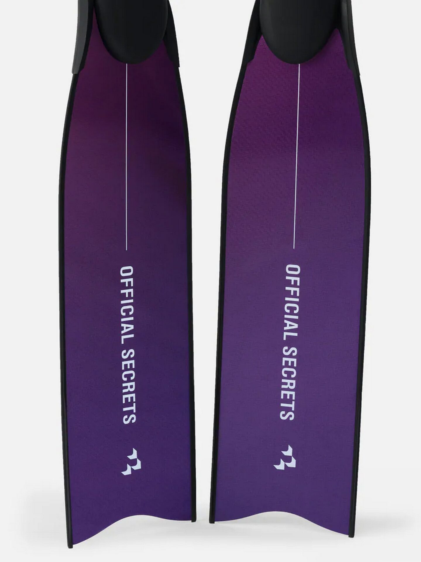 【OFFICIAL SECRETS】PIPER CHROME STELLAR PURPLE 碳纖維光鉻星耀紫長蛙鞋（亮面）