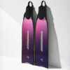 【OFFICIAL SECRETS】PIPER HP CHROME STELLAR PURPLE 碳纖維光鉻紫長蛙鞋（亮面）
