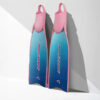 Official Scerets PIPER SHORT HP CHROME AQUA TEAL 碳纖維光鉻波光綠短蛙鞋