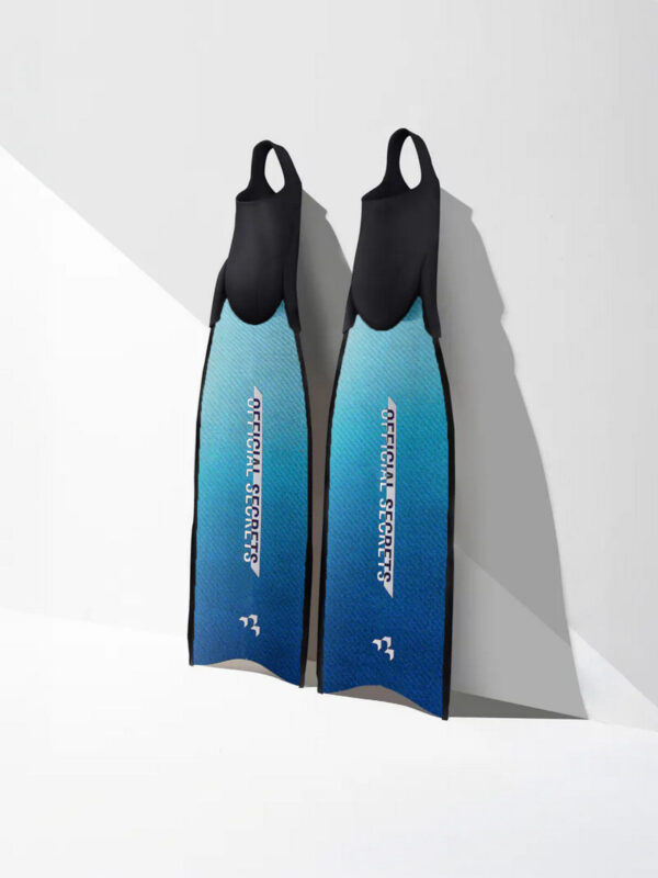Official Scerets PIPER SHORT HP CHROME AQUA TEAL 碳纖維光鉻波光綠短蛙鞋