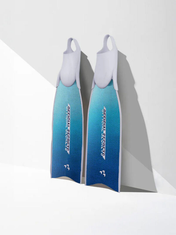 Official Scerets PIPER SHORT HP CHROME AQUA TEAL 碳纖維光鉻波光綠短蛙鞋