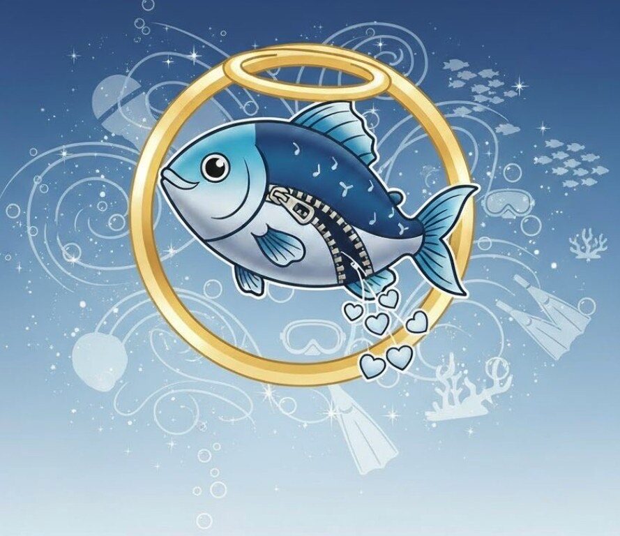 聖母小魚要拉拉鍊