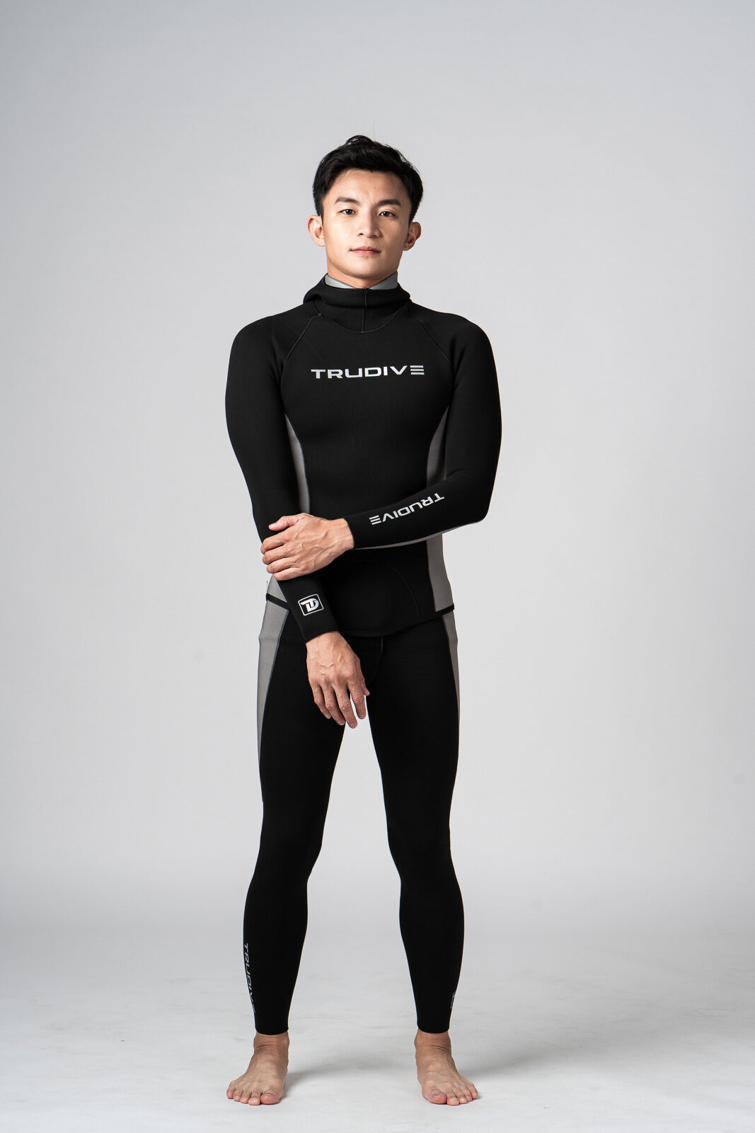 TRUDIVE【鈦睿雙色】男款兩件式防寒衣(3mm)