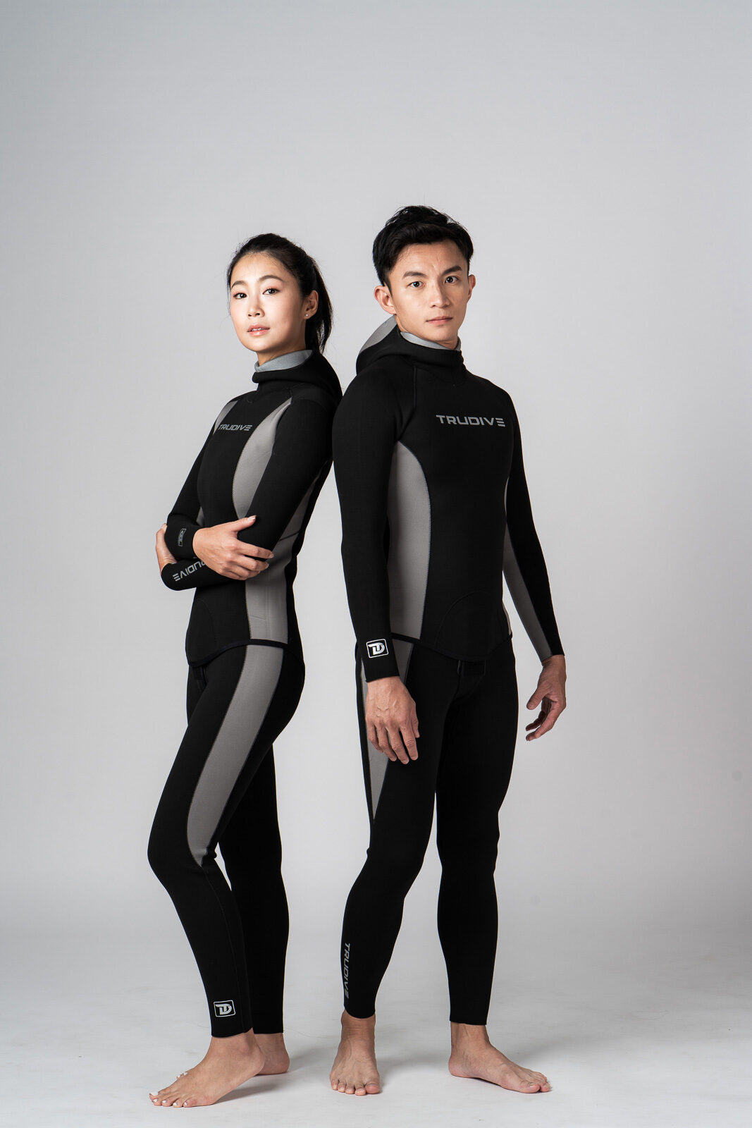 TRUDIVE【鈦睿雙色】兩件式防寒衣(3mm)