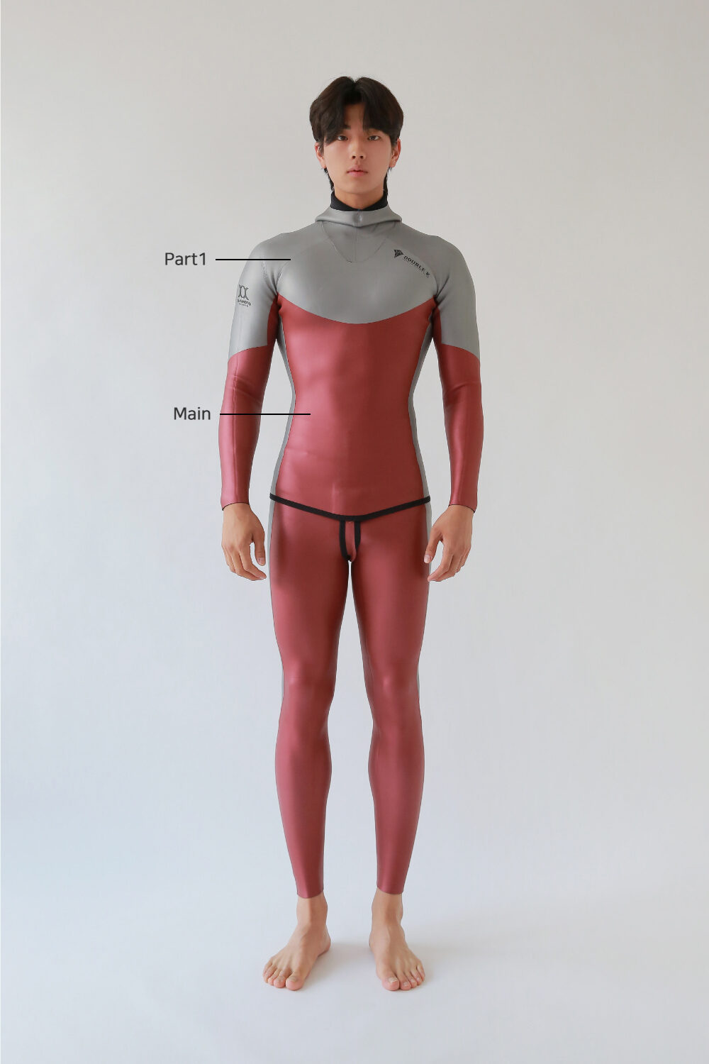 Double K Hombro 兩件式無袖訂製防寒衣