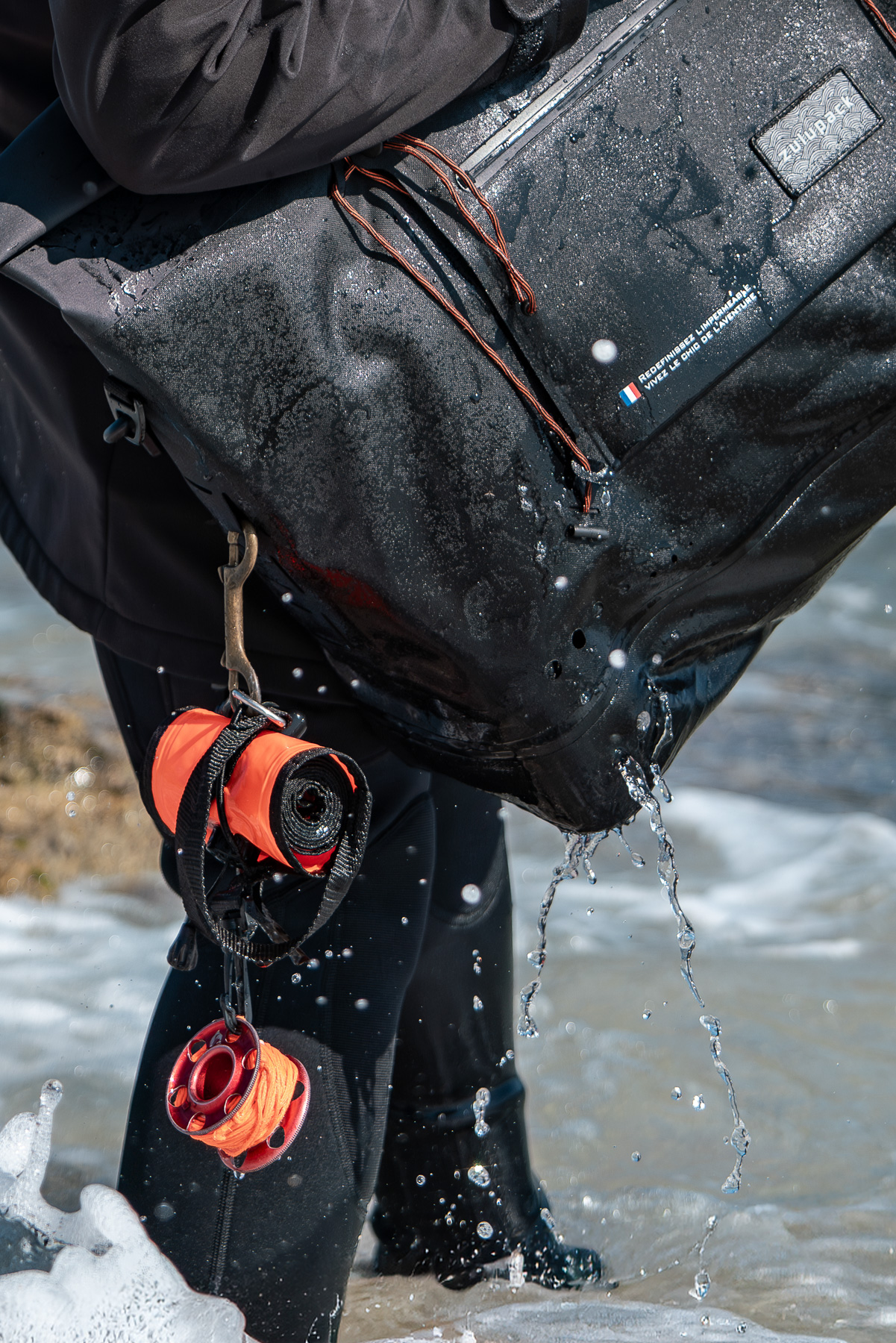 zulupack Zenith 35L 黑橘