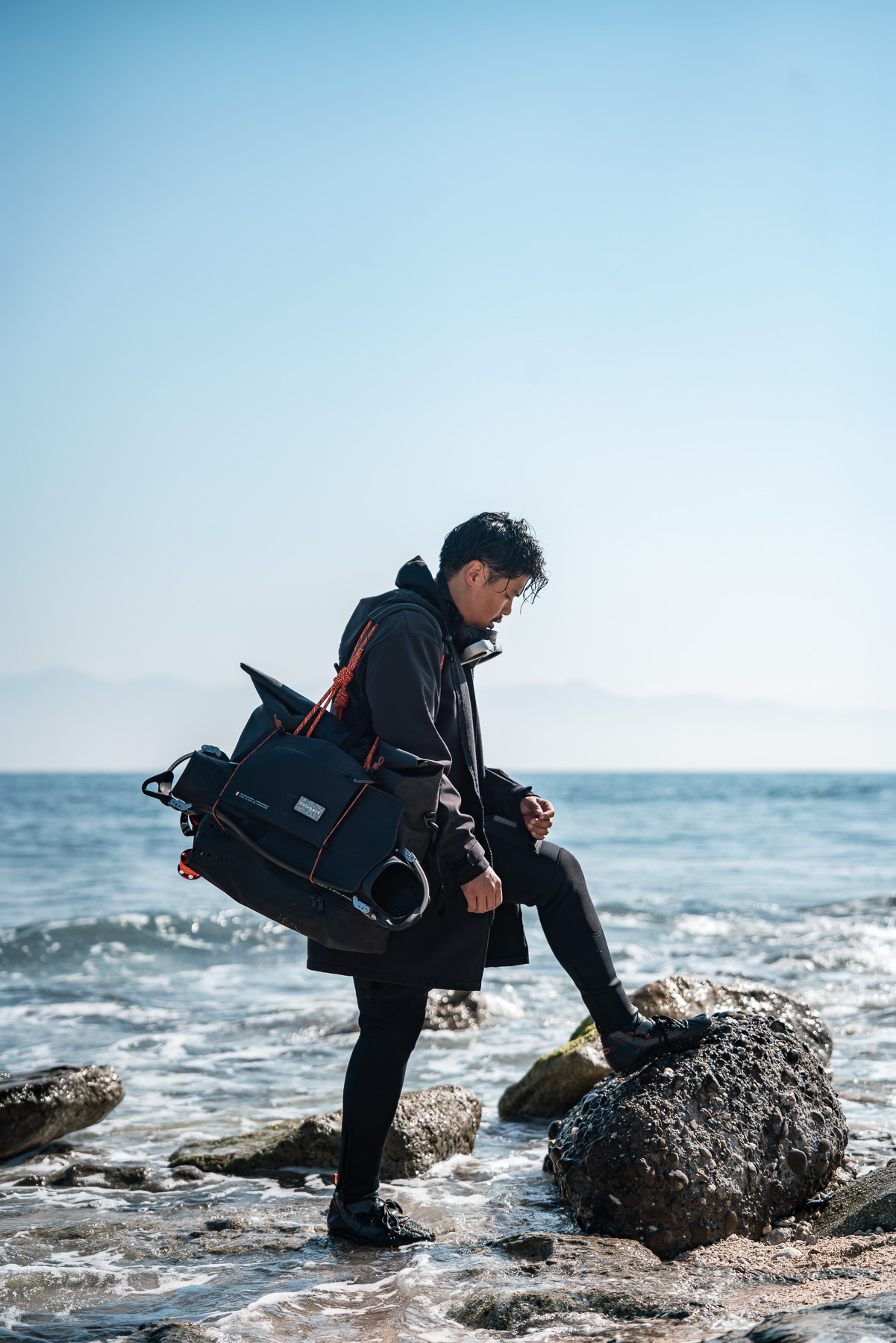 zulupack Zenith 35L 黑橘