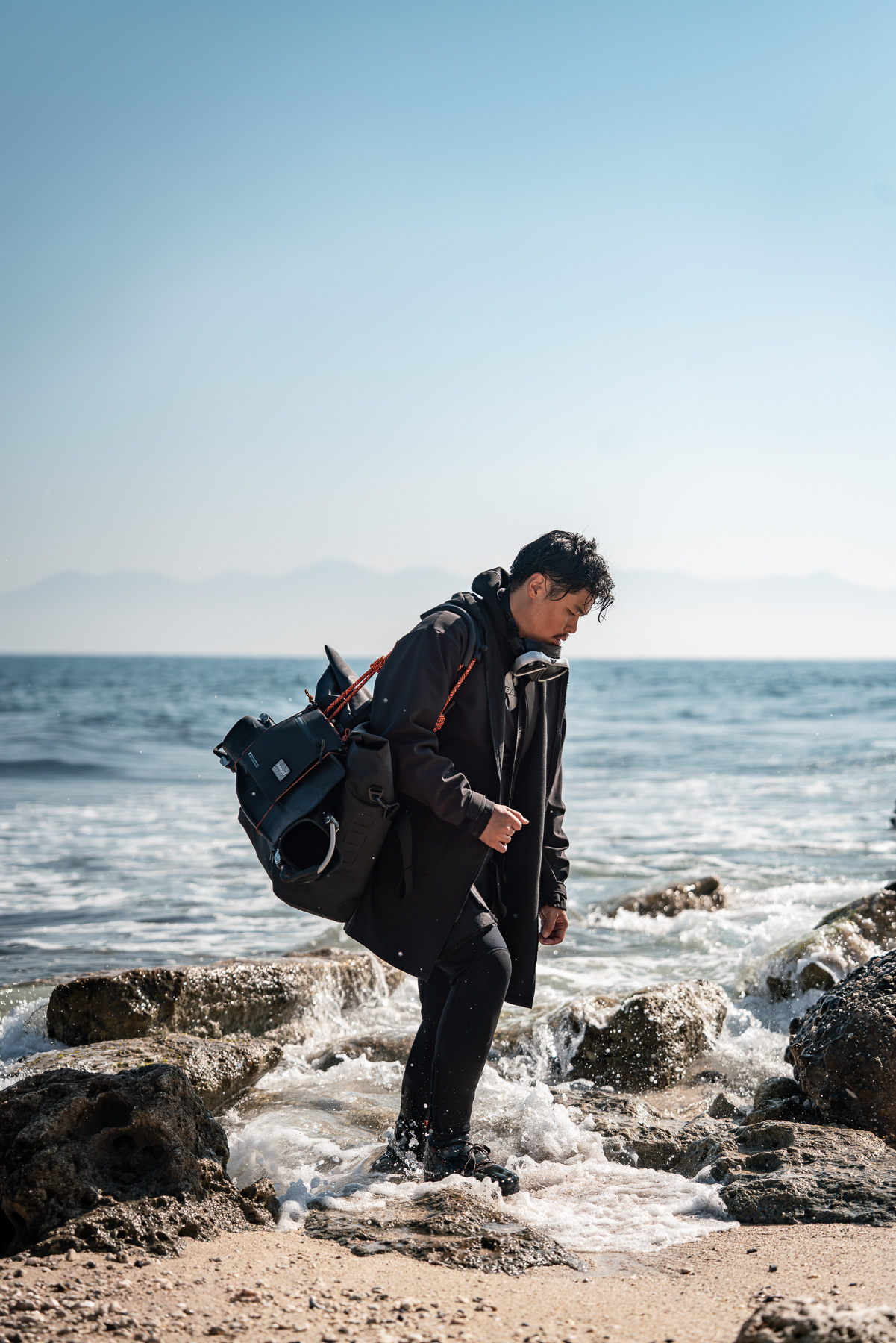 zulupack Zenith 35L 黑橘