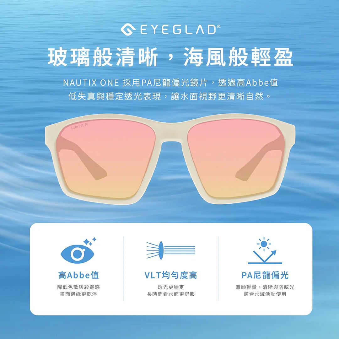 EYEGLAD Nautix one 浮水偏光墨鏡