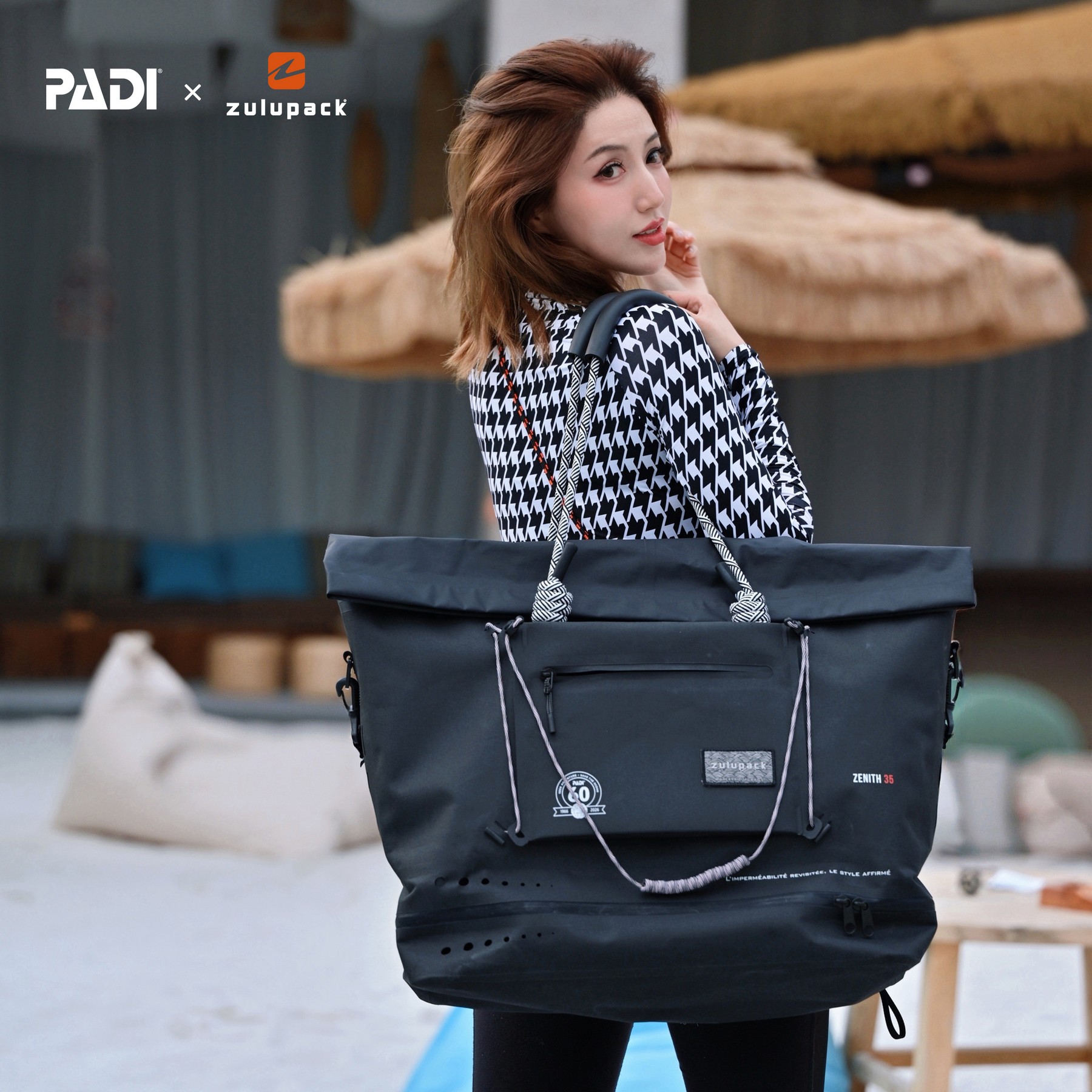 Zulupack x PADI 聯名款 | ZENITH 35L 多功能防水運動托特包 Zulupack x PADI 聯名款 | ZENITH 35L 多功能防水運動托特包