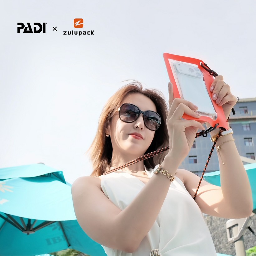 Zulupack x PADI 聯名 | Phone Sling Pocket 側開手機防水包(快速開合/IP68 防水) Zulupack x PADI 聯名 | Phone Sling Pocket 側開手機防水包(快速開合/IP68 防水)