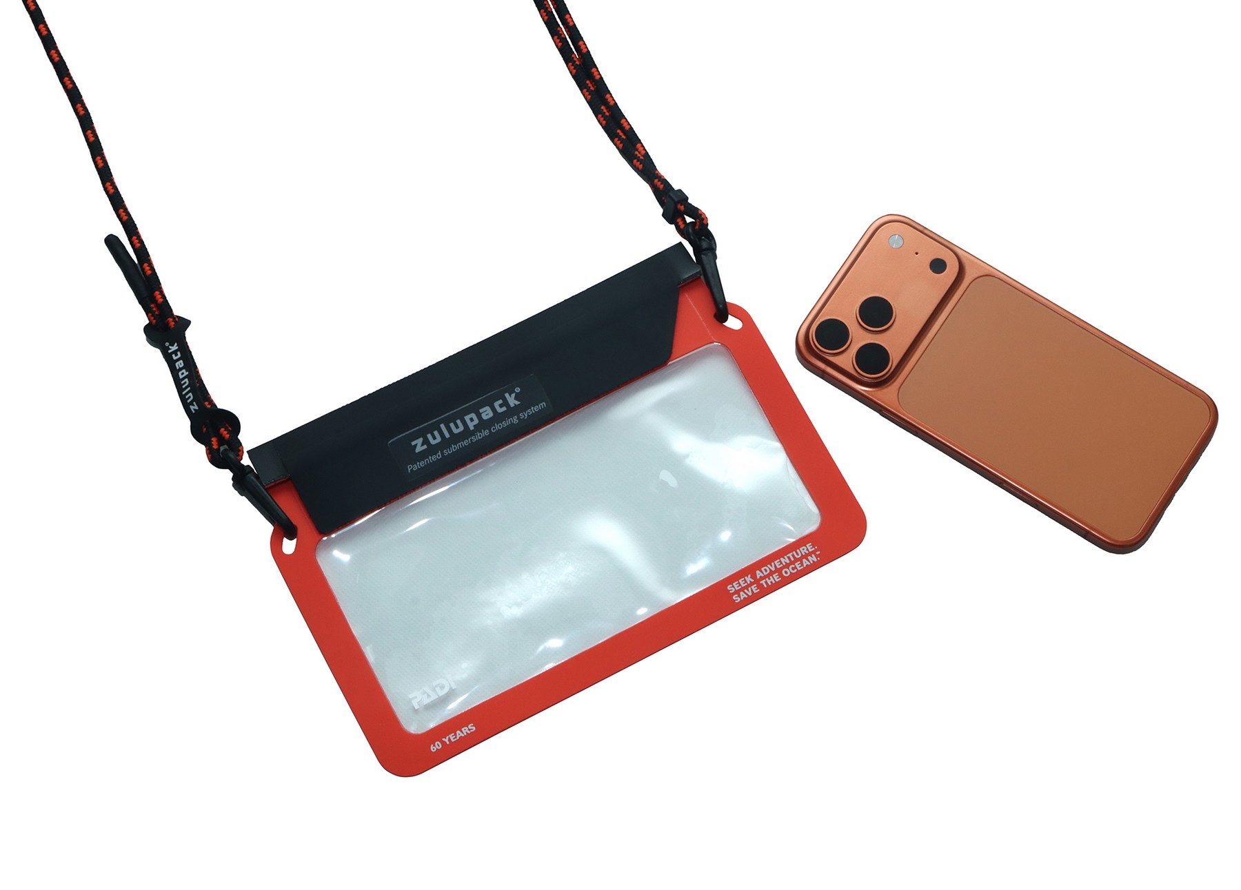 Zulupack x PADI 聯名 | Phone Sling Pocket 側開手機防水包(快速開合/IP68 防水) Zulupack x PADI 聯名 | Phone Sling Pocket 側開手機防水包(快速開合/IP68 防水)